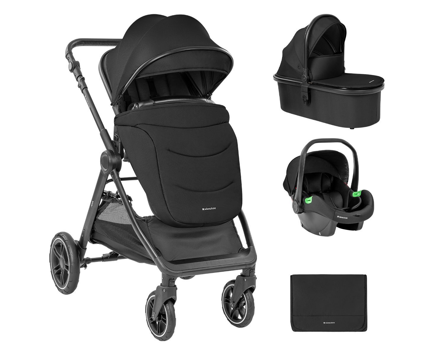 Kombi-Kinderwagen Kombikinderwagen Ava 3 in 1