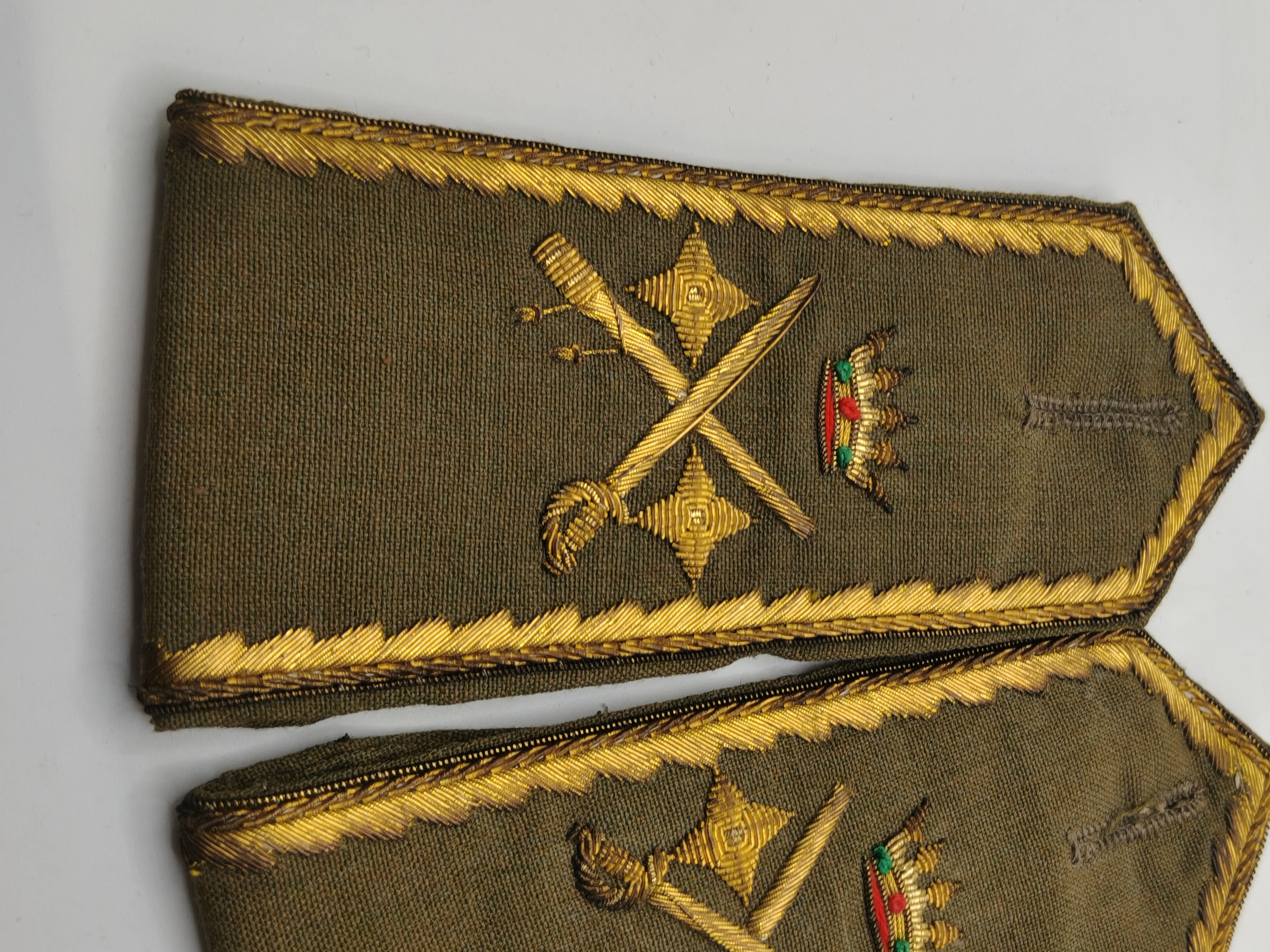 Major General Epaulettes. Spain Franco's period.