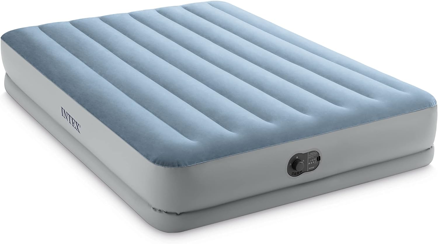 Intex 64159 - Materasso Matrimoniale Autogonfiante USB Dura-Beam Mid-Rise Comfort, 152x203x36 cm