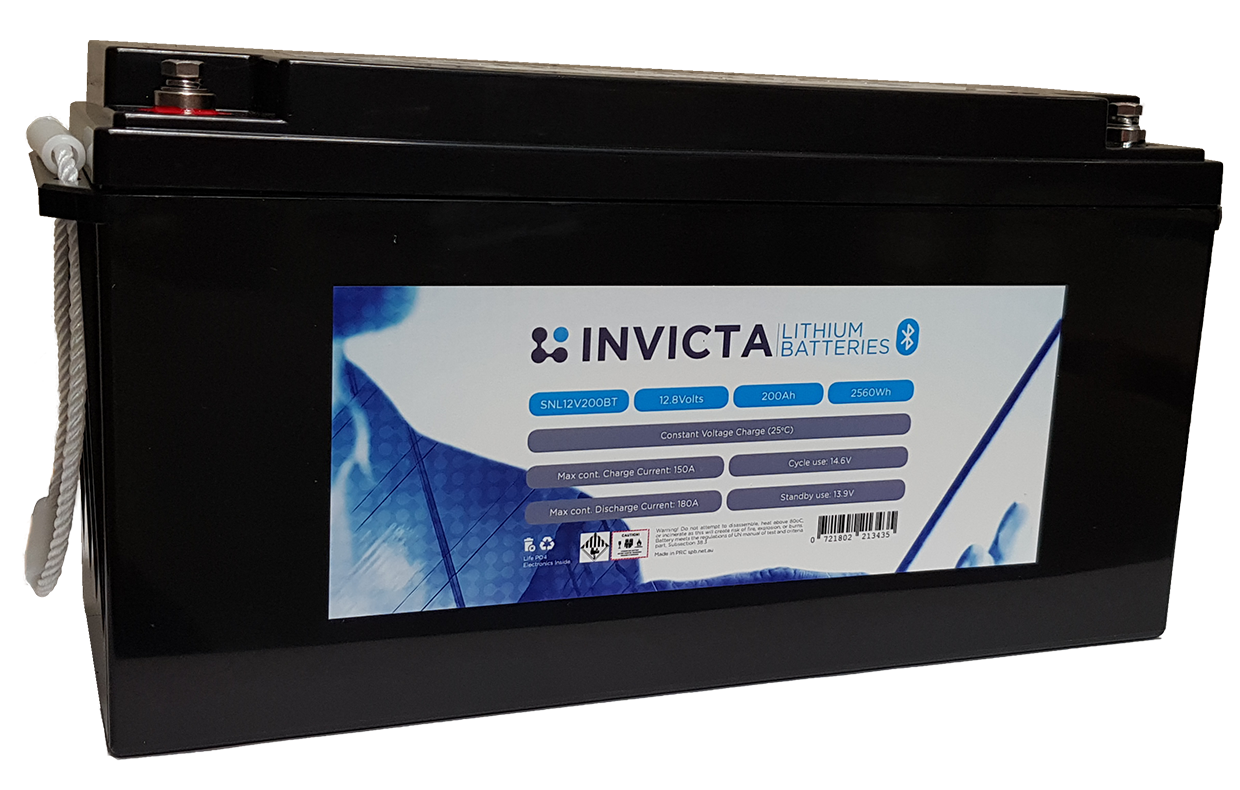 Invicta 12V 200Ah with Bluetooth �C SNL12V200BT