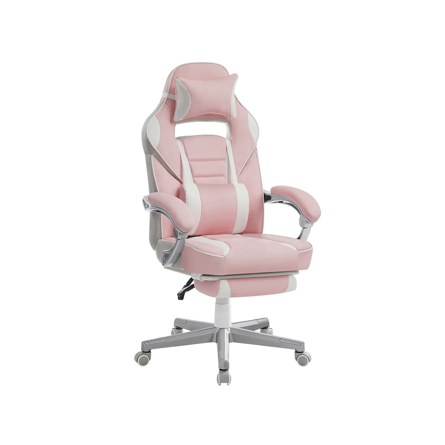 Sedia da Ufficio Ergonomica con Poggiapiedi Telescopico Schienale Regolabile