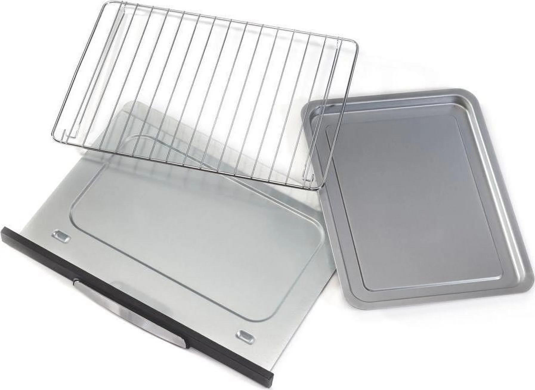 Hamilton Beach 2-in-1 Countertop Oven and Toaster Combination, Stainless Steel