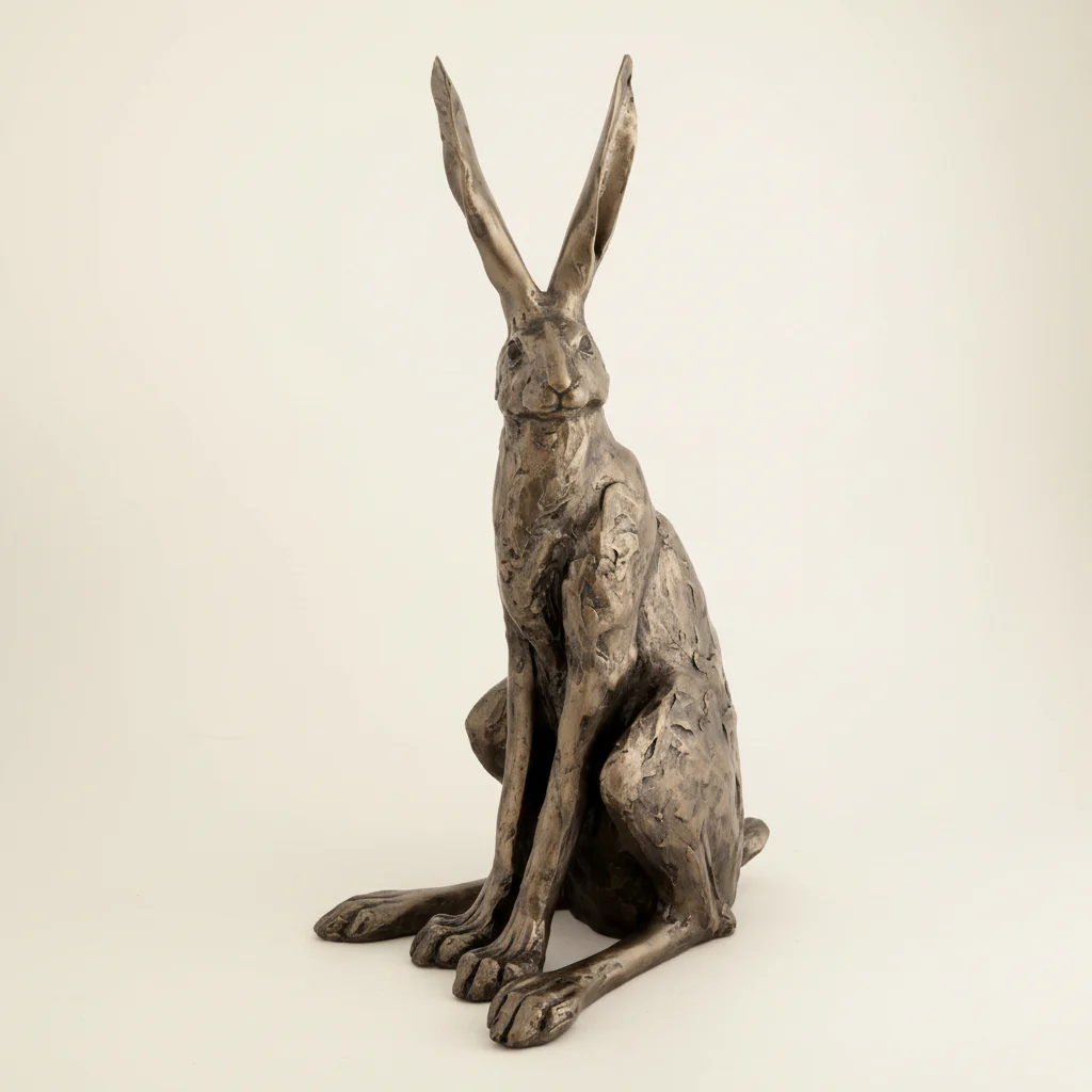 Hare Sculpture by Paul Jenkins �C Bronze Resin | 49cm