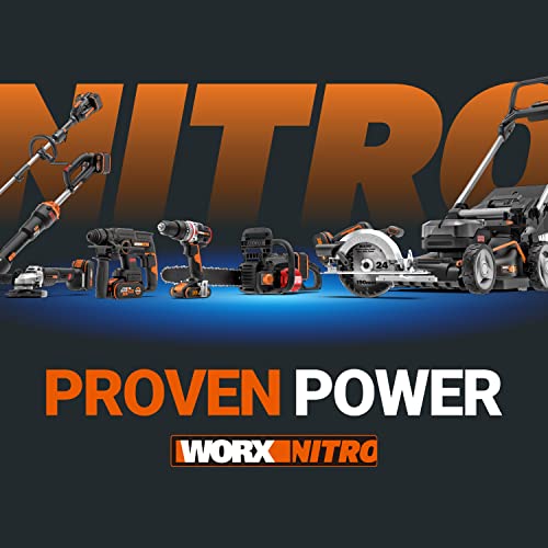 WORX NITRO 18V(20V MAX) Sparachiodi Brad Elettrica WX840.1, PowerShare, Chiodatrice Brad e Pinzatrice a Corona Stretta 2 in 1,Batteria 2x2Ah, Chiodi 18 da 38 mm 200 pz, Graffe 18 da 32 mm 200 pz : Amazon.it: Fai da te