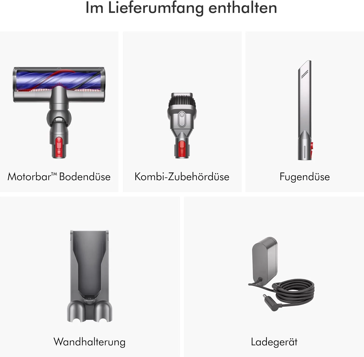 Dyson V8™ Advanced kabelloser Staubsauger (Silber/Nickel)