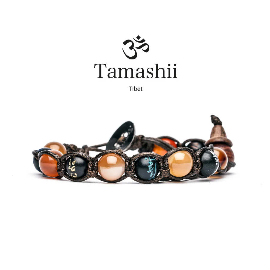 Bracciale Tamashii BHS200-19 linea mantra in corniola