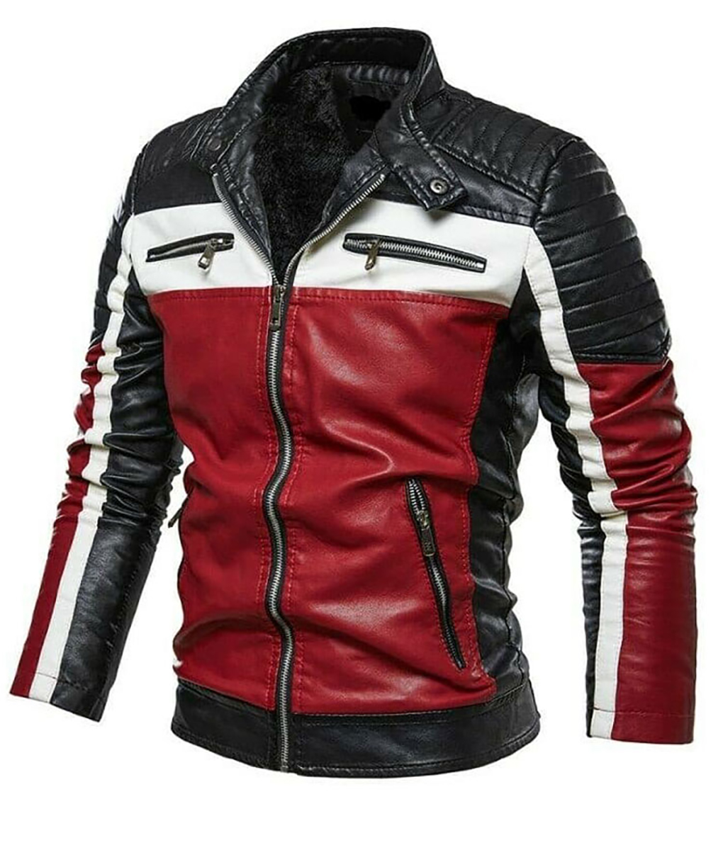 Men’s Motorcycle Leather Jacket