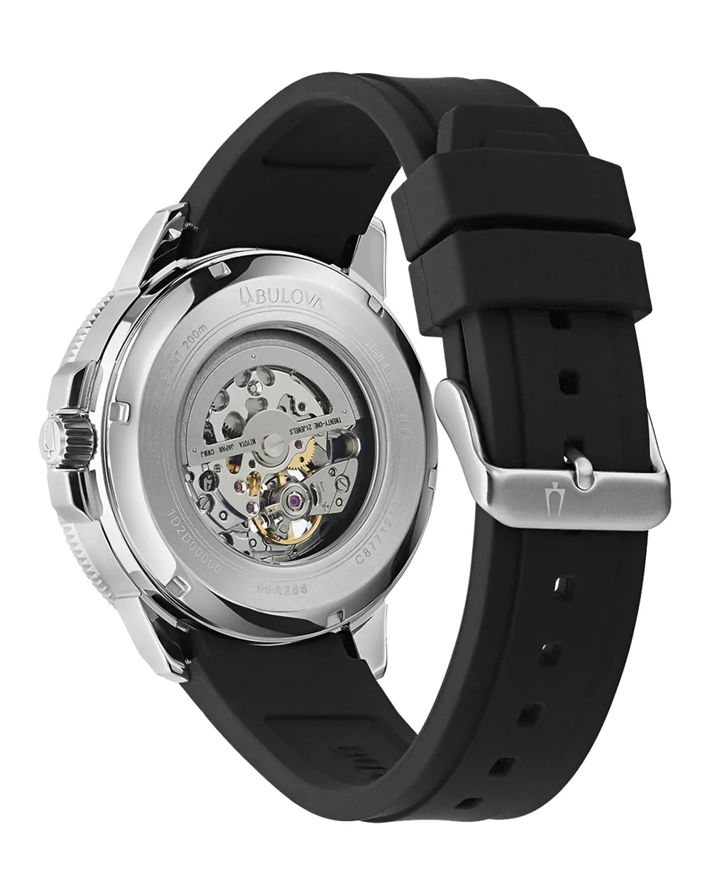 Orologio Bulova 96A288 Sub Marine Star automatico nero gomma