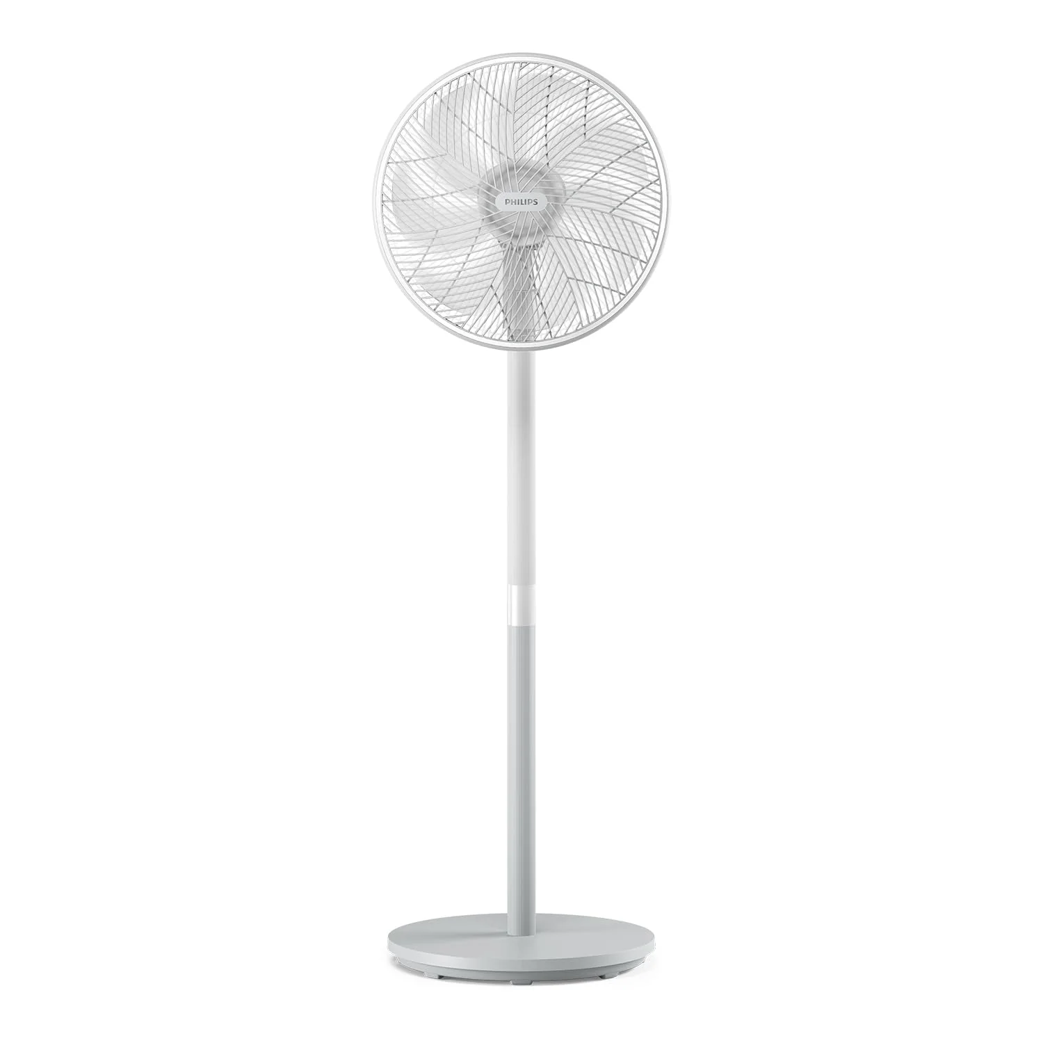 Philips Oszillierender Turmventilator 5000 Serie, 105 cm, Fernbedienung, Timer, 3 Geschwindigkeiten, 3 Modi, 40W, leistungsstarker leiser Luftstrom, geeignet als Aroma-Diffuser, grau (CX5535/11)