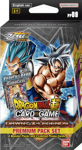 Dragon Ball Super Card Game ZENKAI Series DAWN OF THE Z-LEGENDS Premium Pack (PP09)