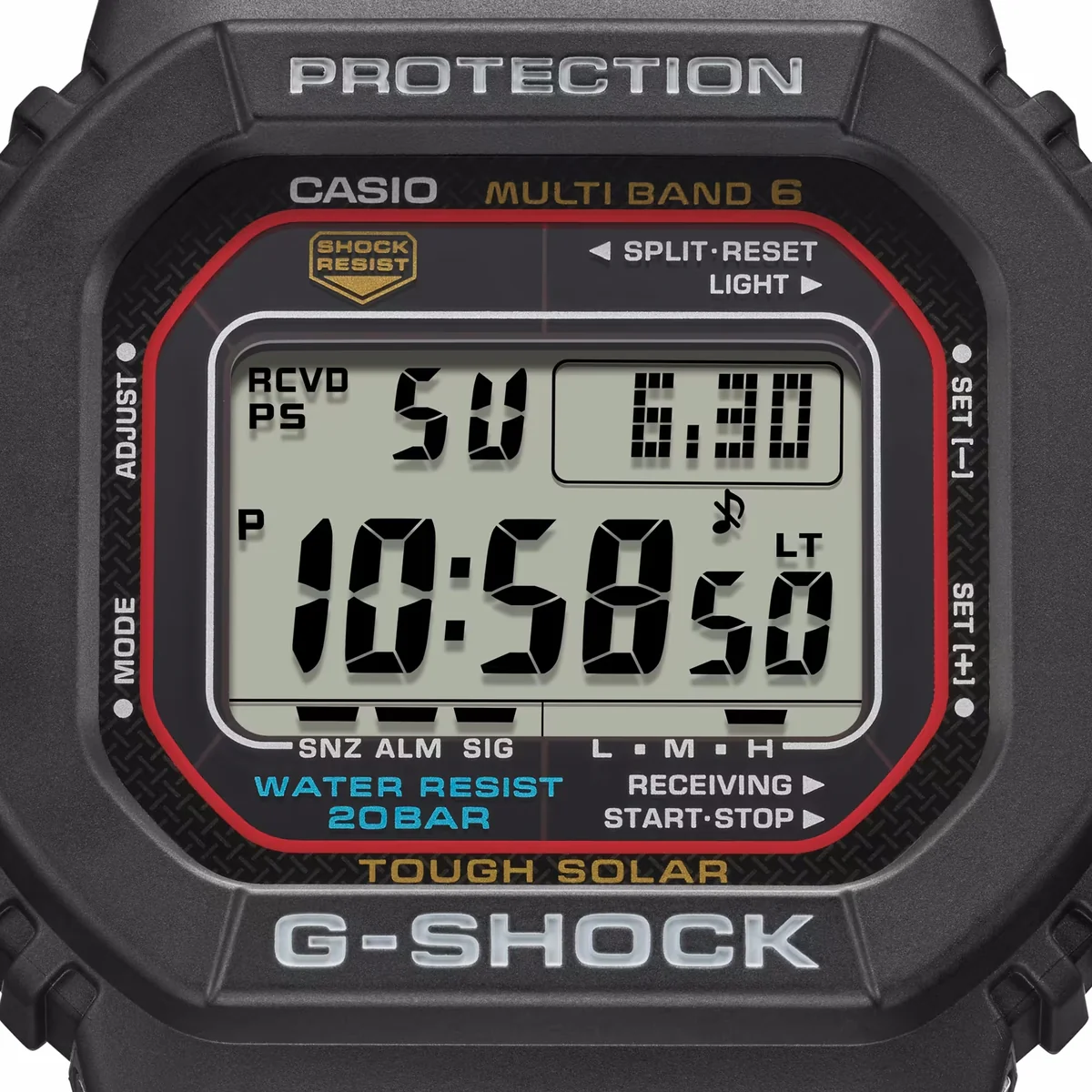 Orologio G-Shock GW-M5610U-1ER carica solare e radio controllato