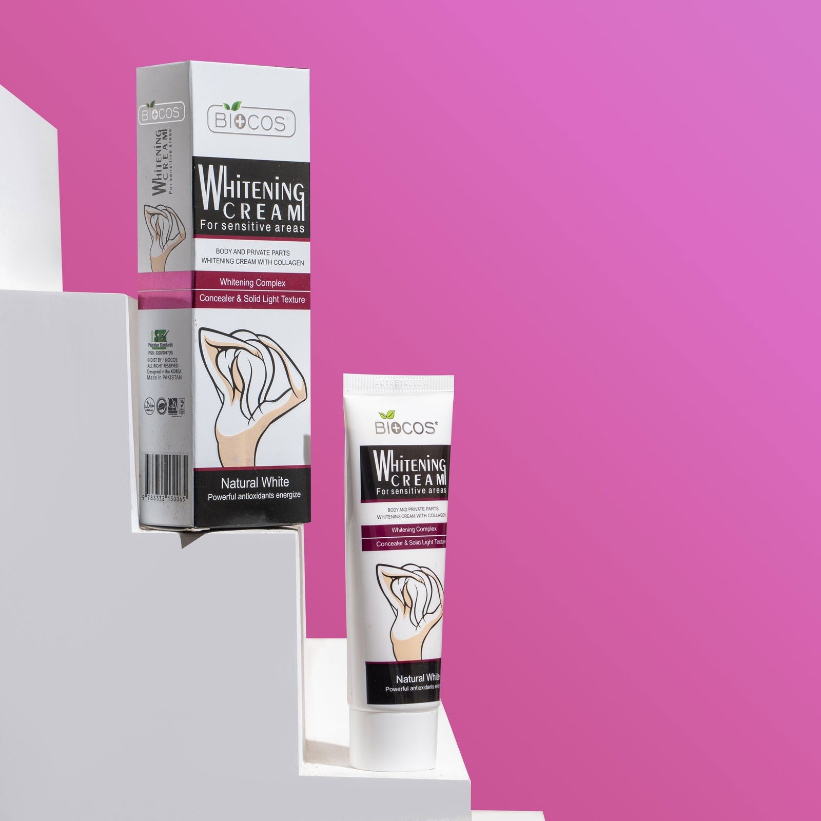 Biocos Whitening Cream For Sensitive Areas