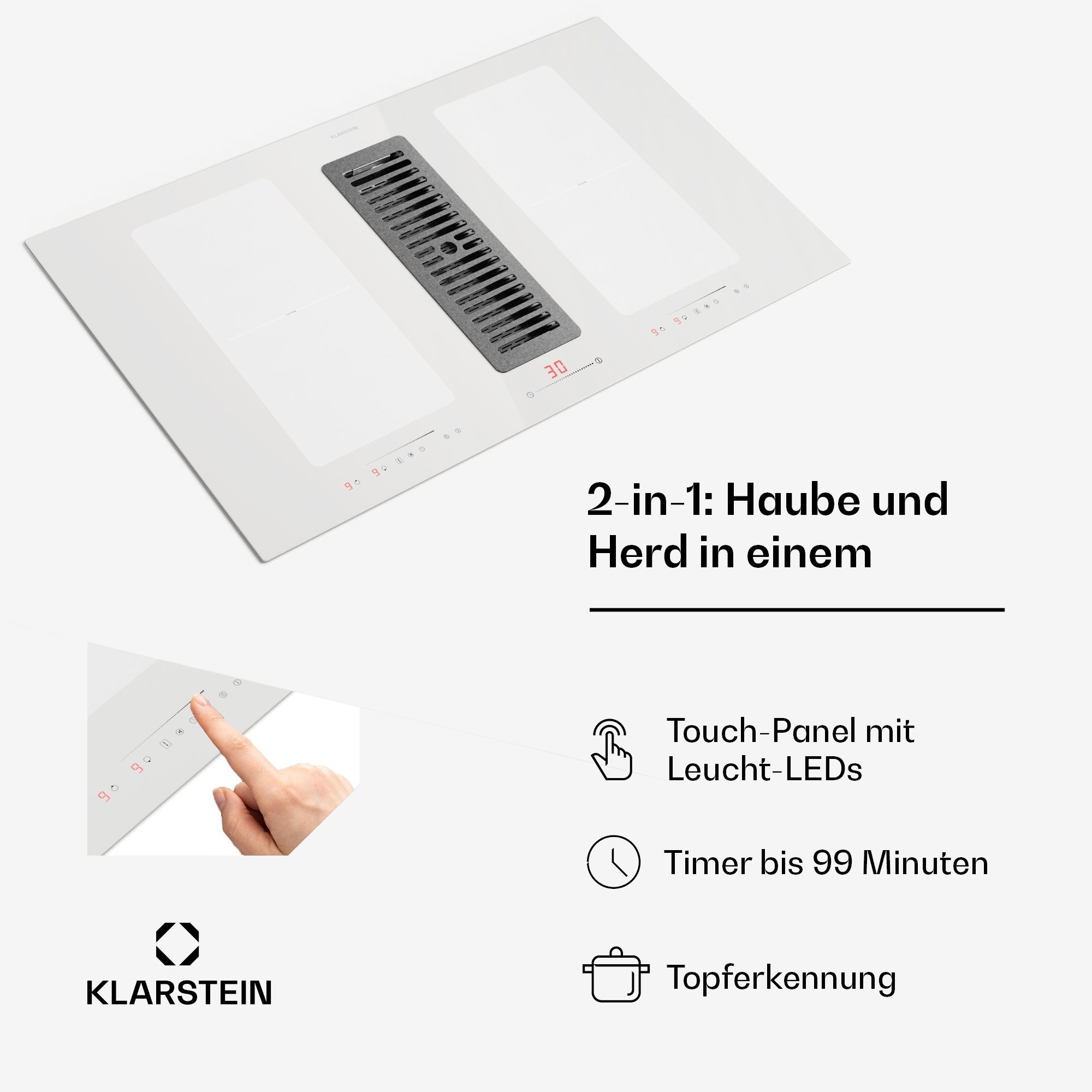 Induktions-Kochfeld Full House