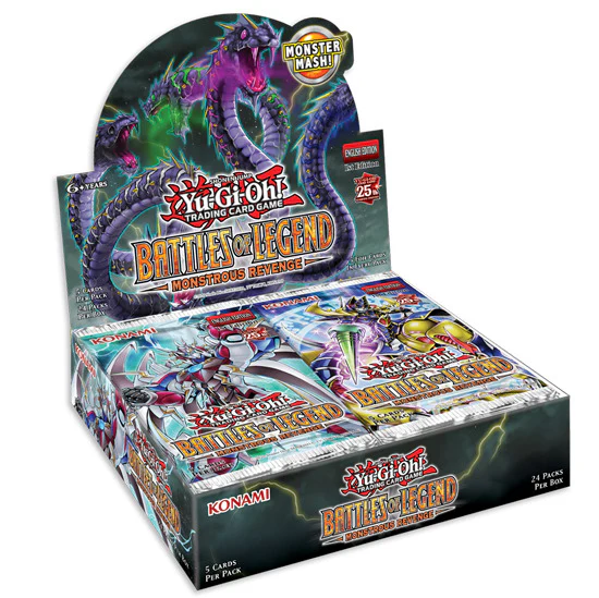 Yu-Gi-Oh! Battles of Legend Monstrous Revenge Booster Box 1st Edition