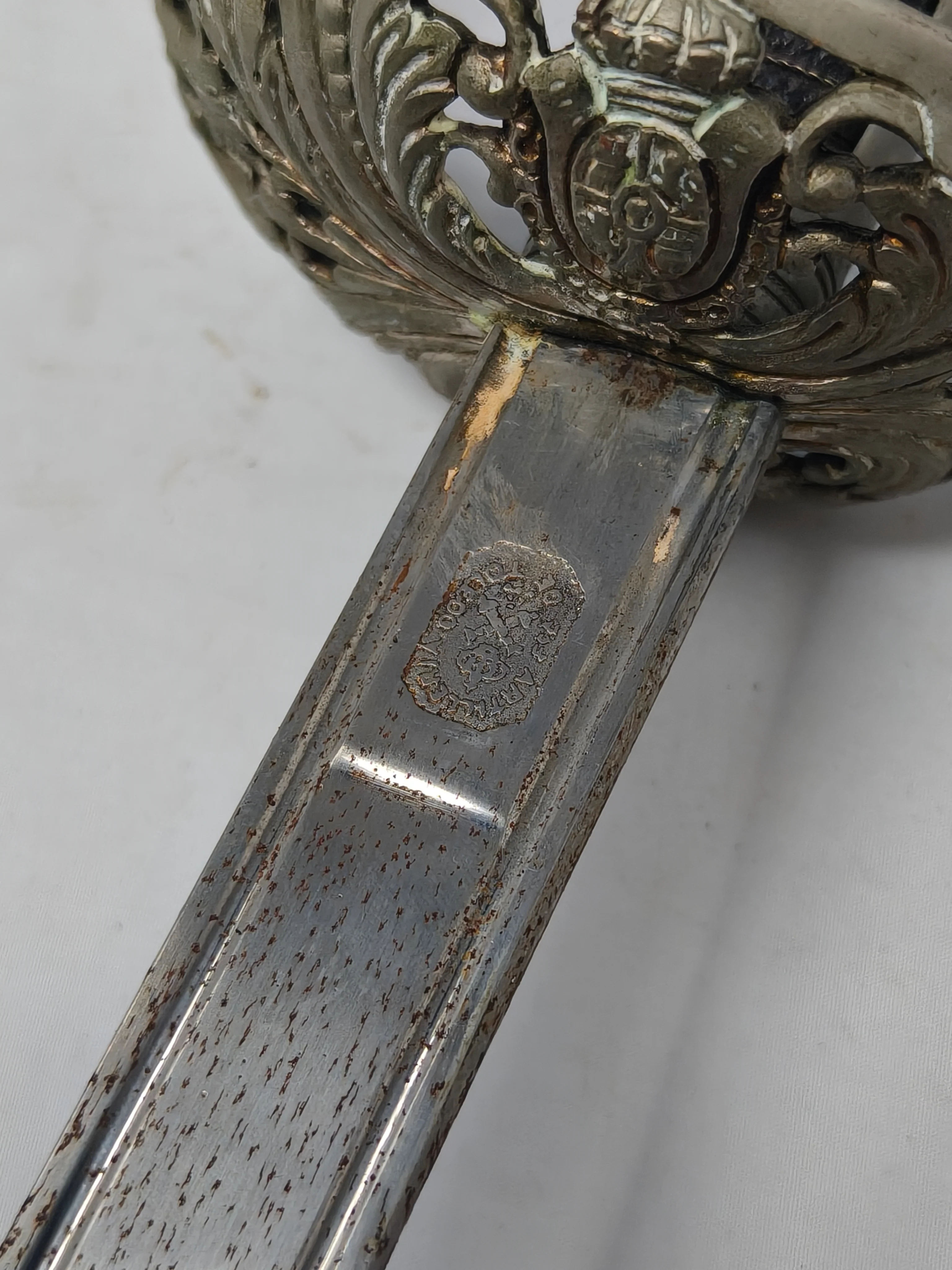 Officer Spanish Army Saber. Alphonso XIII. Spain.