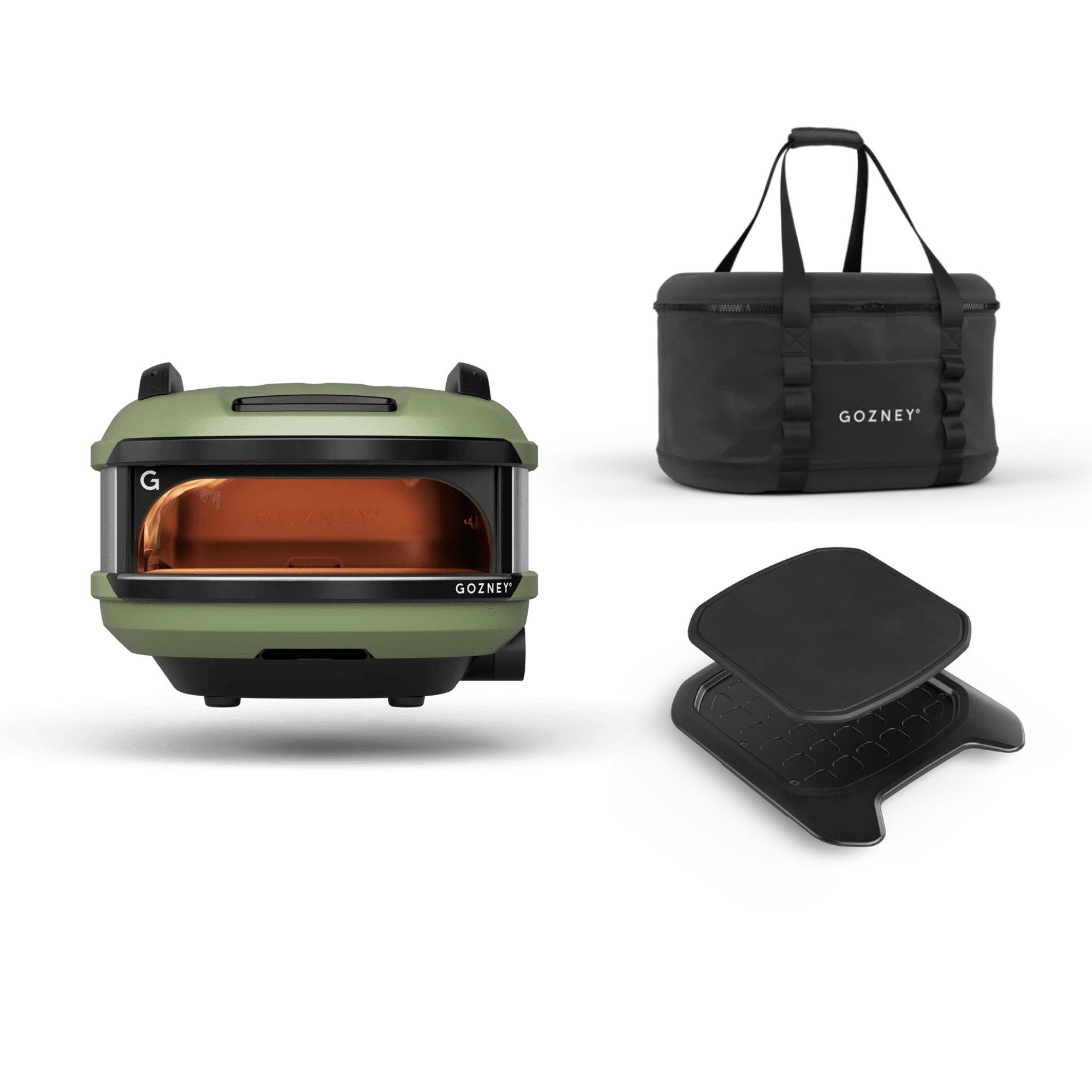 Pizzaofen Gozney Tread Pizzaofen + Transporttasche + Roof Rack
