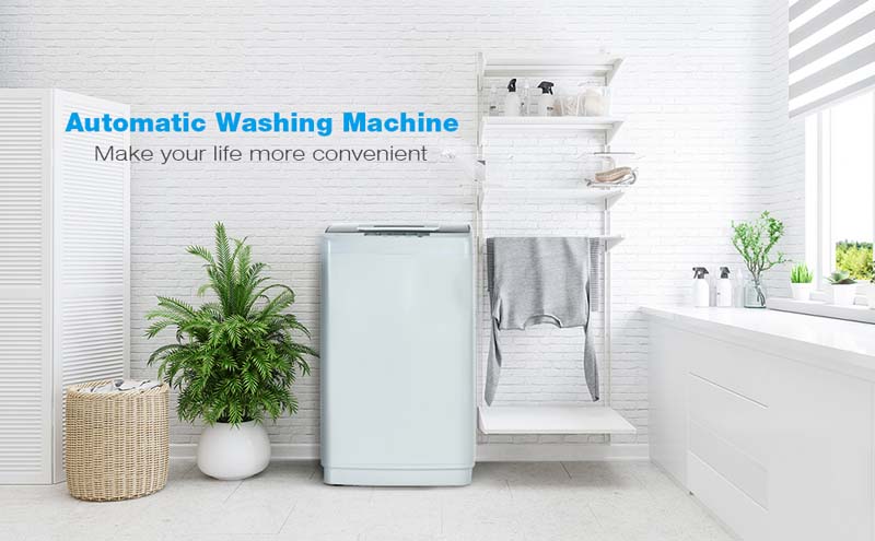 Eletriclife 8.8 lbs Portable Full-Automatic Laundry Washing Machine