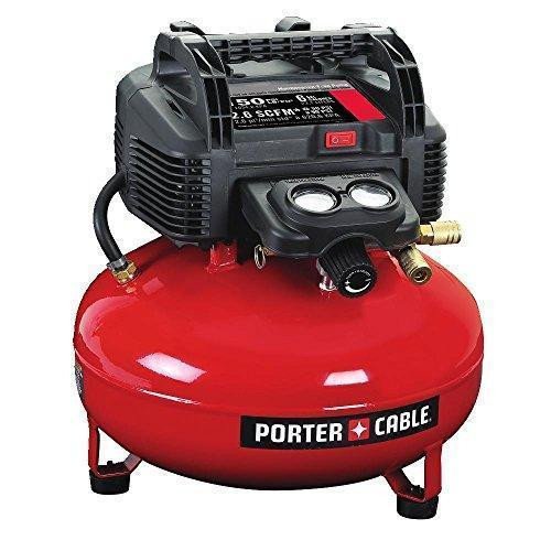 2025 Compressore d'aria PORTER-CABLE, 6 galloni, pancake, senza olio (C2002)