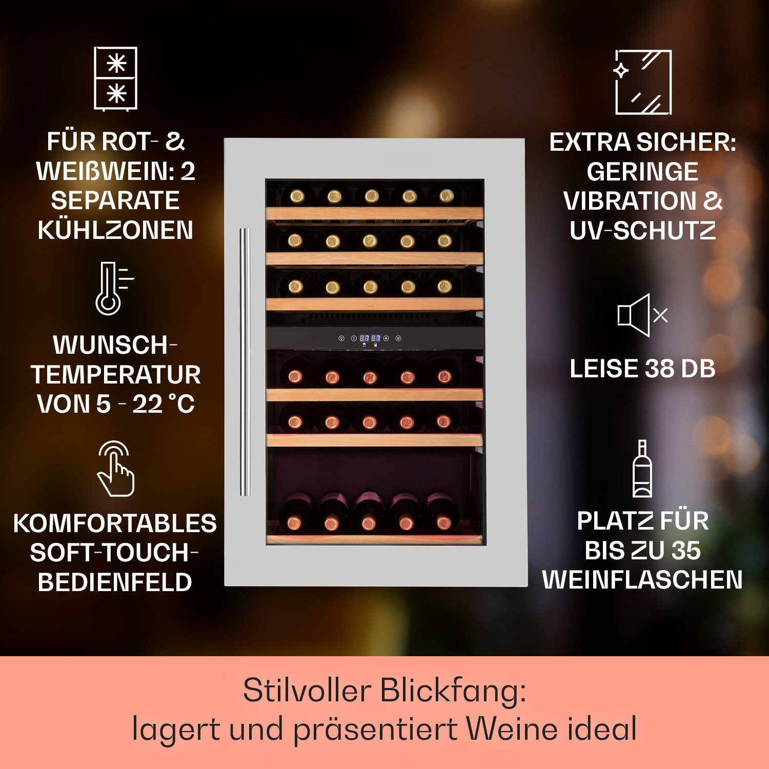 Weinkühlschrank Vinsider 35 bottle D Weinkühlschrank