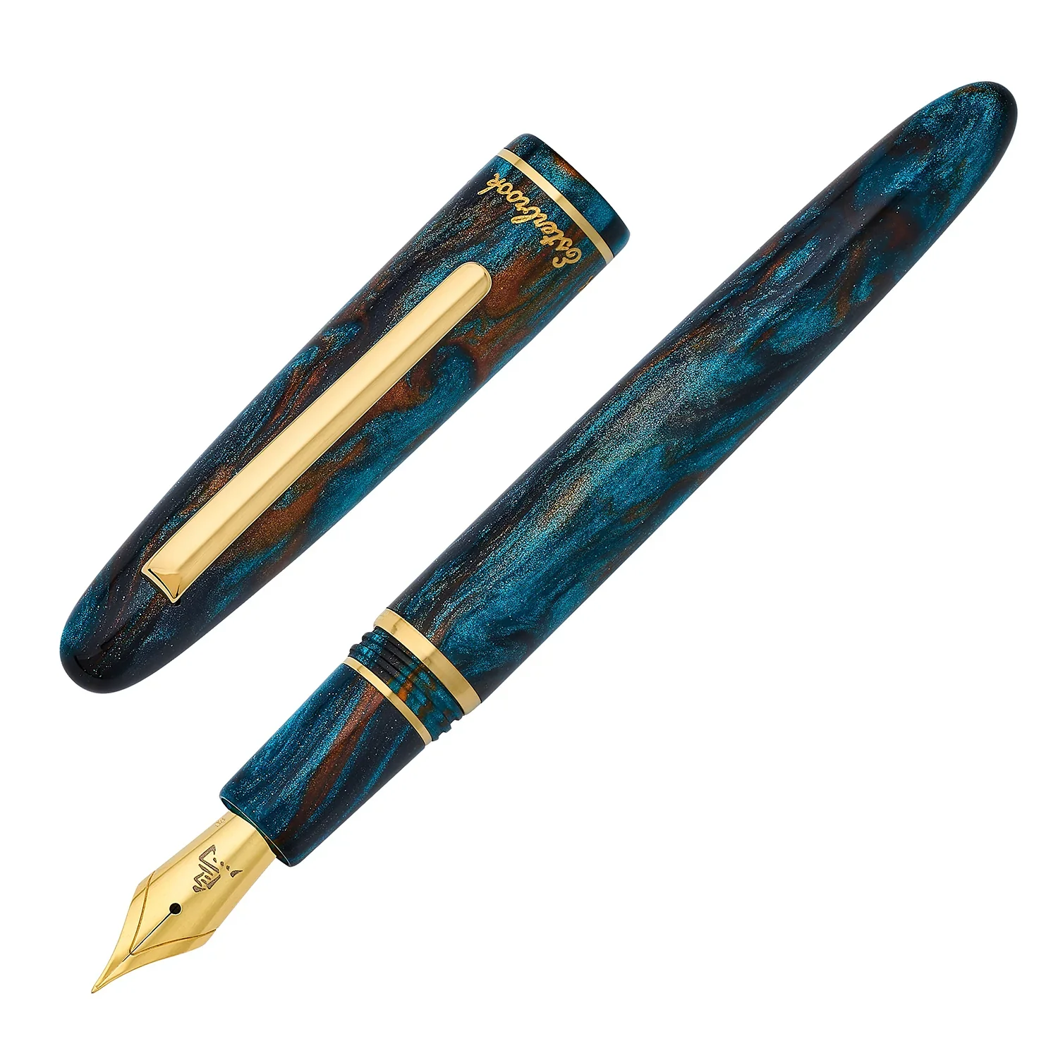 Esterbrook x BUNGUBOX Kingfisher Edition Estie Limited Fountain Pen