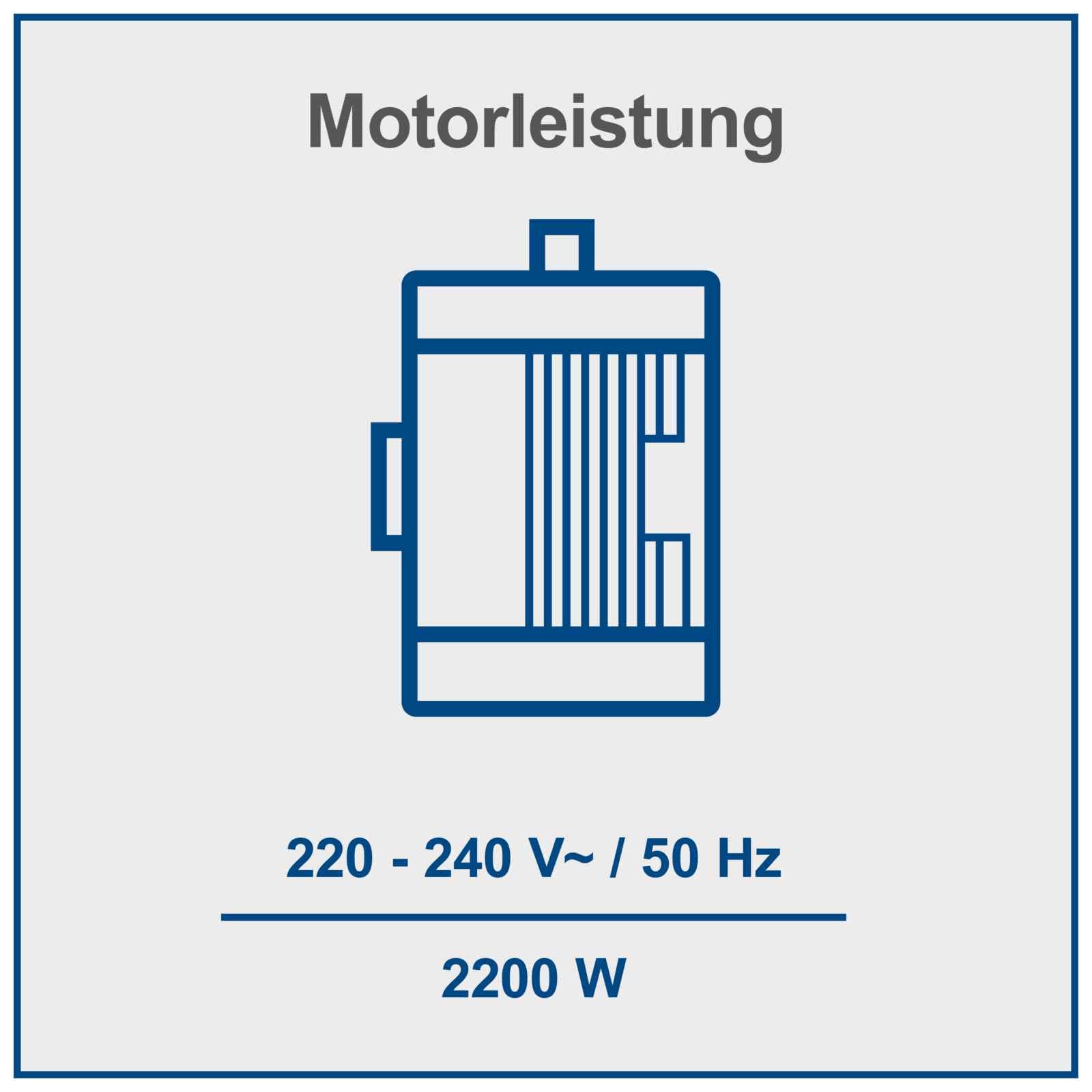 Elektrischer Holzspalter 230 V mit 7 Tonnen Spaltkraft, 2200 W und 520 mm Spaltlänge