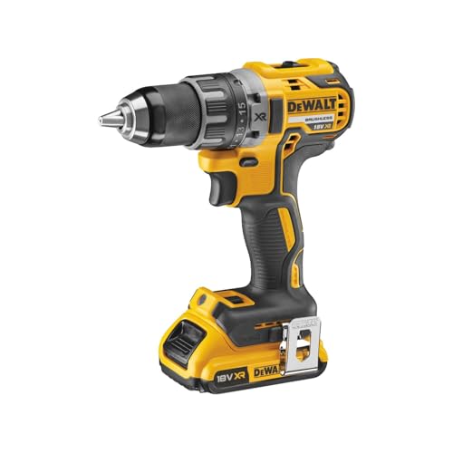 DEWALT DCD791D2 QW Trapano Avvitatore   2 Velocita’ 18V Motore Brushless Mandrino Autoserrante 1.5 13Mm. : Fai da te