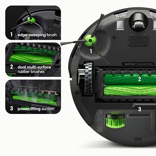 iRobot Roomba i3  EVO (3554) Robot Vacuum   Self Empty for Up to 60 Days, Clean by Room with Smart Mapping, Compatible with Alexa, Personalized Cleaning