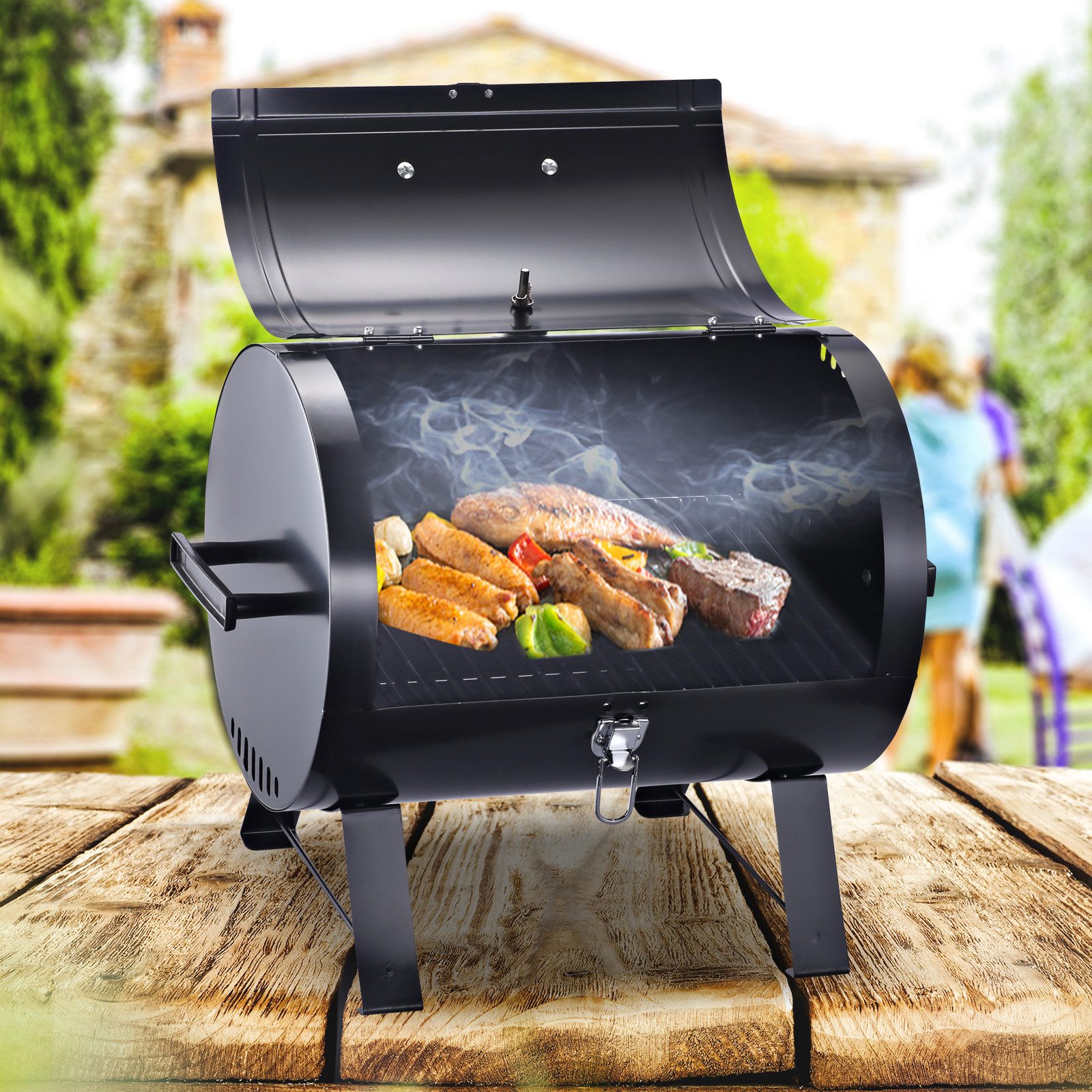 Tischgrill Holzkohlegrill
