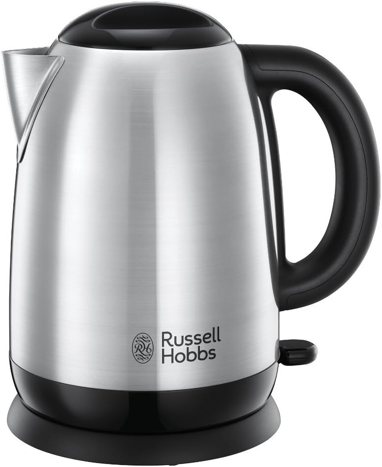 Russell Hobbs Macchina Caff猫 Americano - Con Filtro per Estrazione e Aroma ottimali - Max 10 tazze; Caraffa in Vetro da 1.25 L; Piastra riscaldante; Spegnimento automatico; 1100 W; Adventure 24010-56