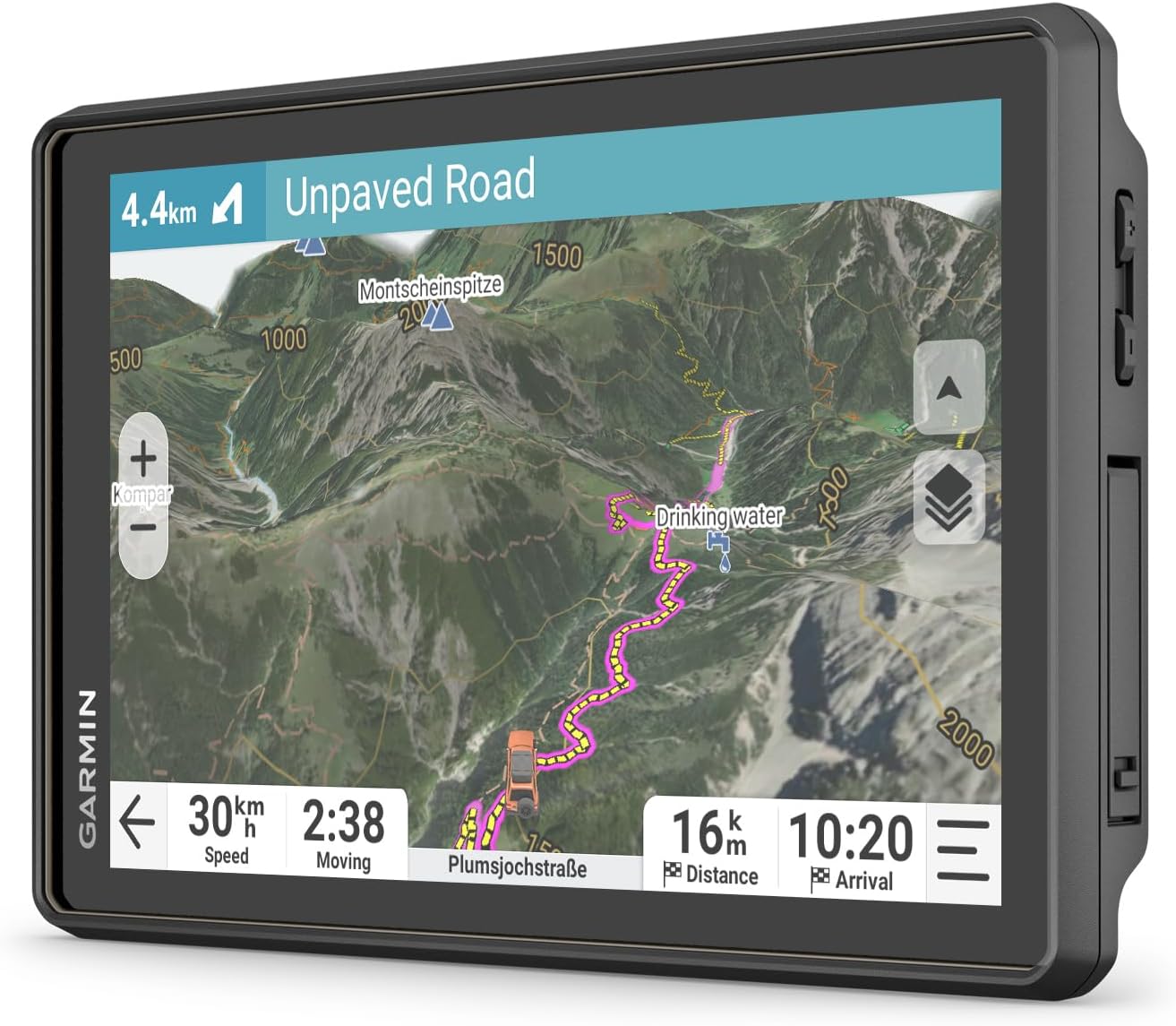 Tread 2 Overland Edition All-Terrain Sat Nav with 8 Inch Display