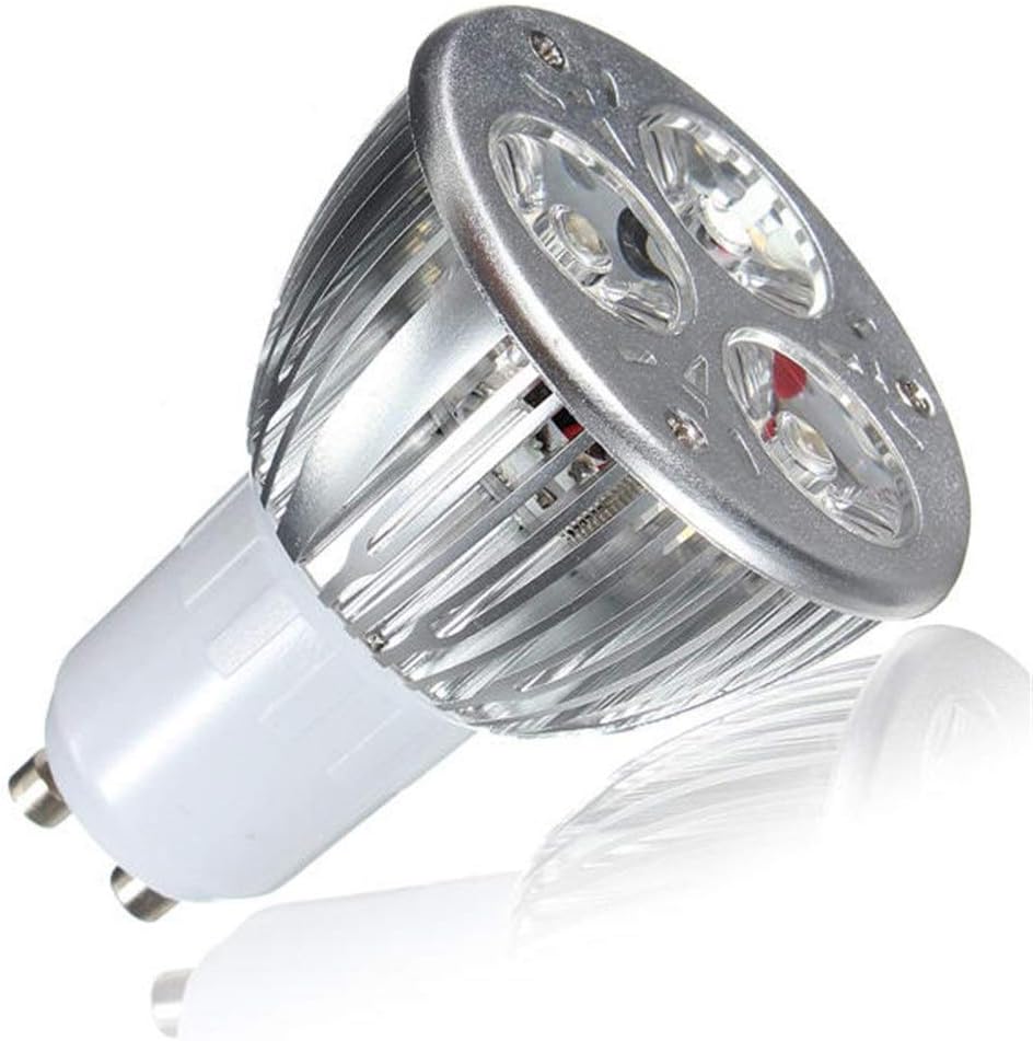 Warmweiß, 10 x GU10, 9 W, 3 LEDs, Spot, Lightt, Leuchtmittel, AC85 – 265 V