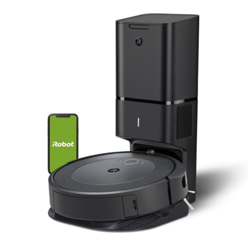 iRobot Roomba i4  EVO Self Emptying Robot Vacuum   Empties Itself for up to 60 Days, Clean by Room with Smart Mapping, Compatible with Alexa, Ideal for Pet Hair, Carpets
