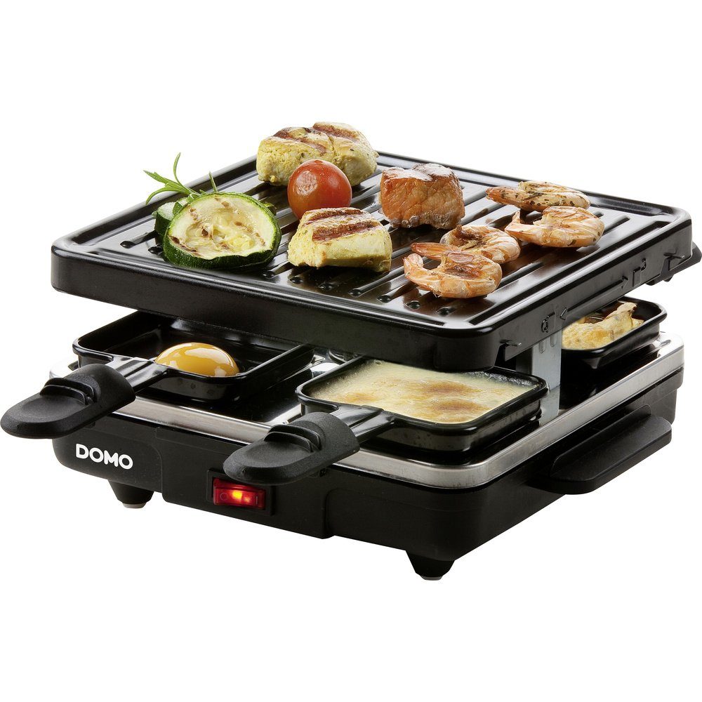Raclette DOMO Just us DO9147G Raclette Grillfunktion, Antihaftbeschichtung, Kon