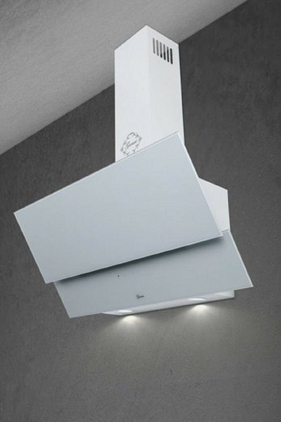 Kopffreihaube GCh 268 WH 6 Prime, Dunstabzugshaube 60cm in Weiß /1000m³/h