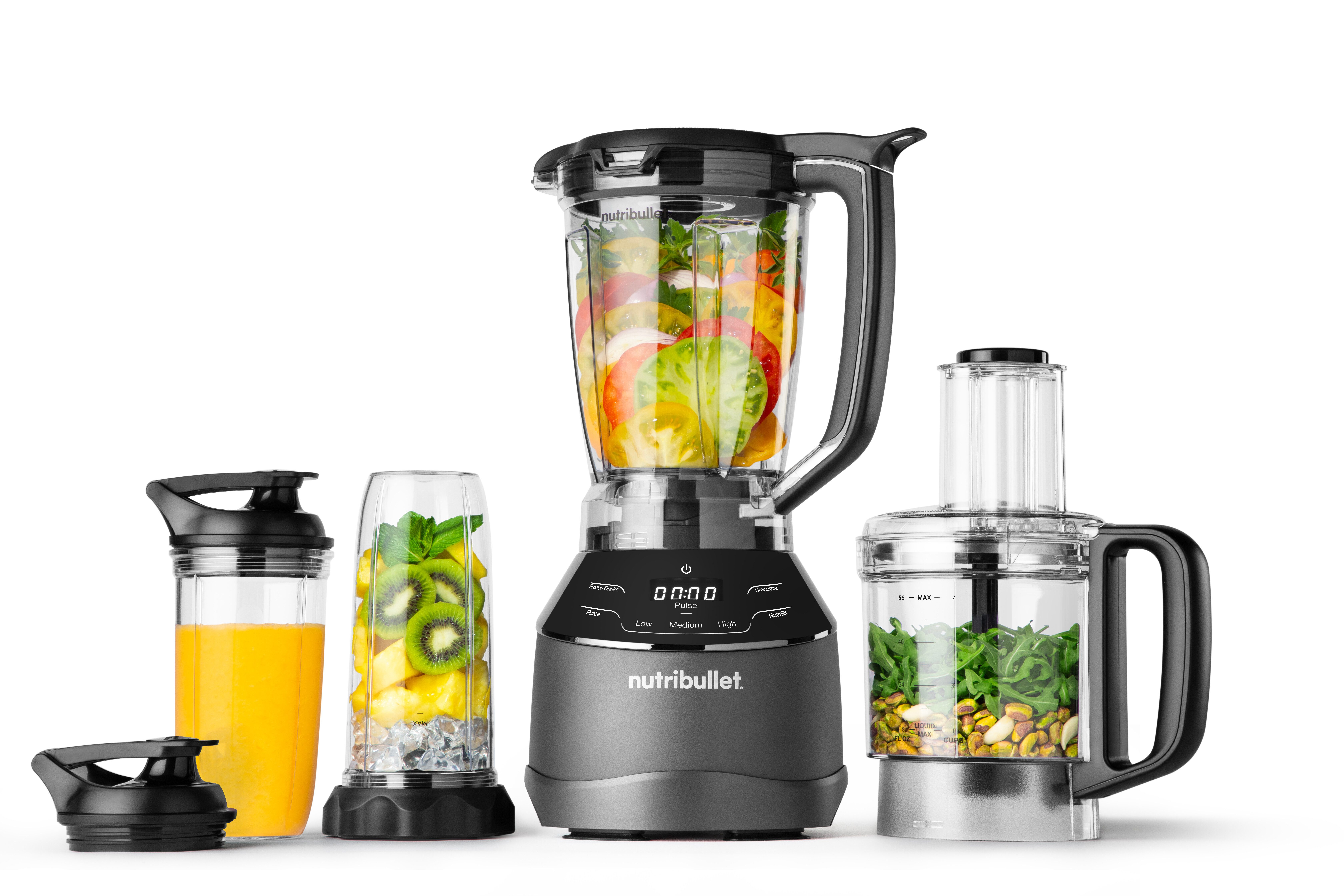 Standmixer nutribullet Full Size Blender Combo NBF580B - Standmixer, 1200 Watt