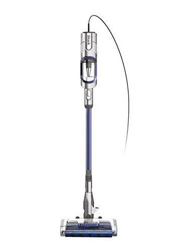 Shark HZ2002 Vertex Ultralight Corded Stick DuoClean PowerFins & Self Cleaning Brushroll, Perfect for Pets, Removable Hand Vacuum, Upholstery Tool, Dusting & Power Brushes, Cobalt Blue