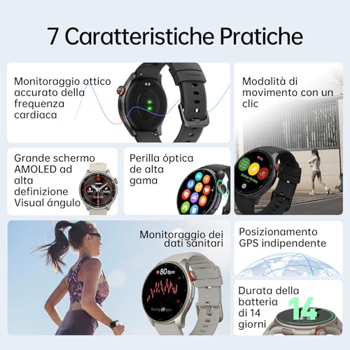 IGPSPORT Smartwatch integrato durata batteria
