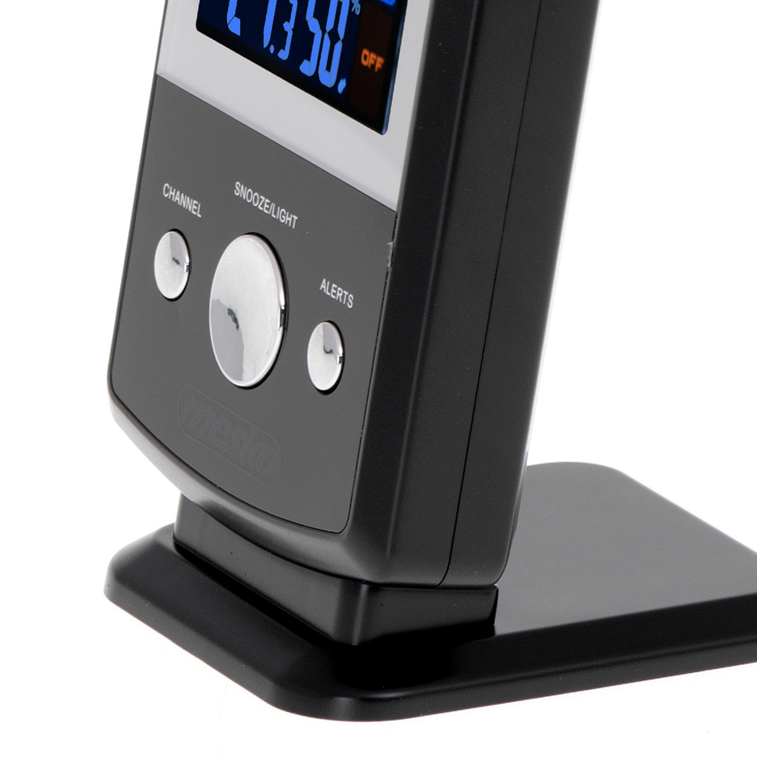 Wetterstation Wetterstation Funkwetterstation Thermometer Außensensor Adler Mesko