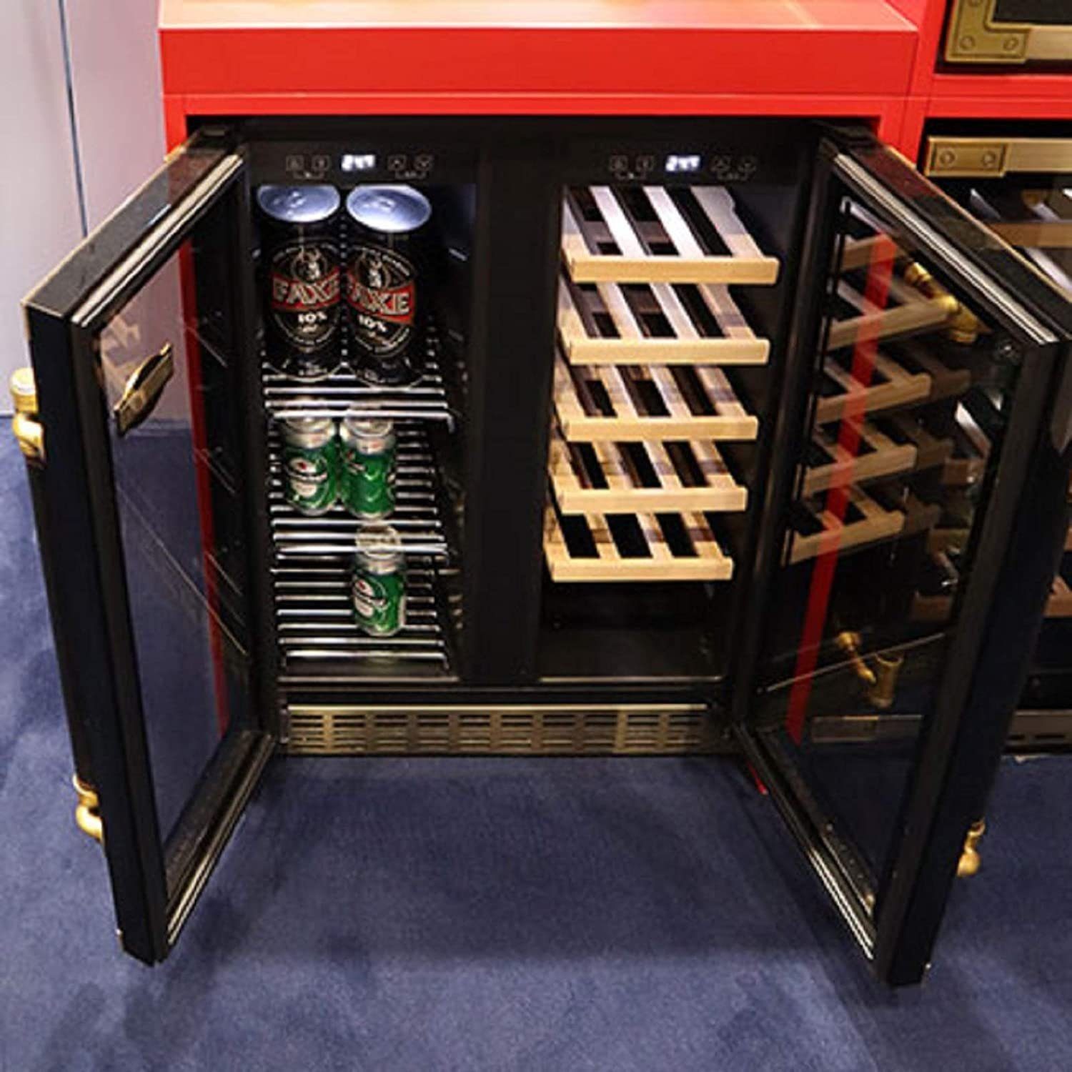 Weinkühlschrank K 64800 AD, 63 Bierdosen, LED Display, Freistehend
