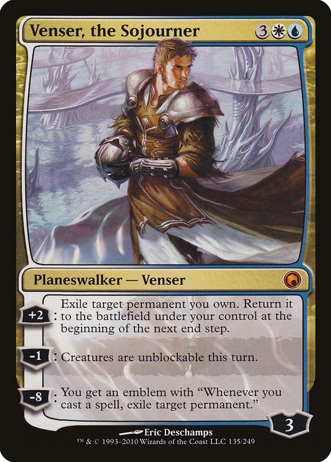 Venser, the Sojourner (135) (Scars of Mirrodin)