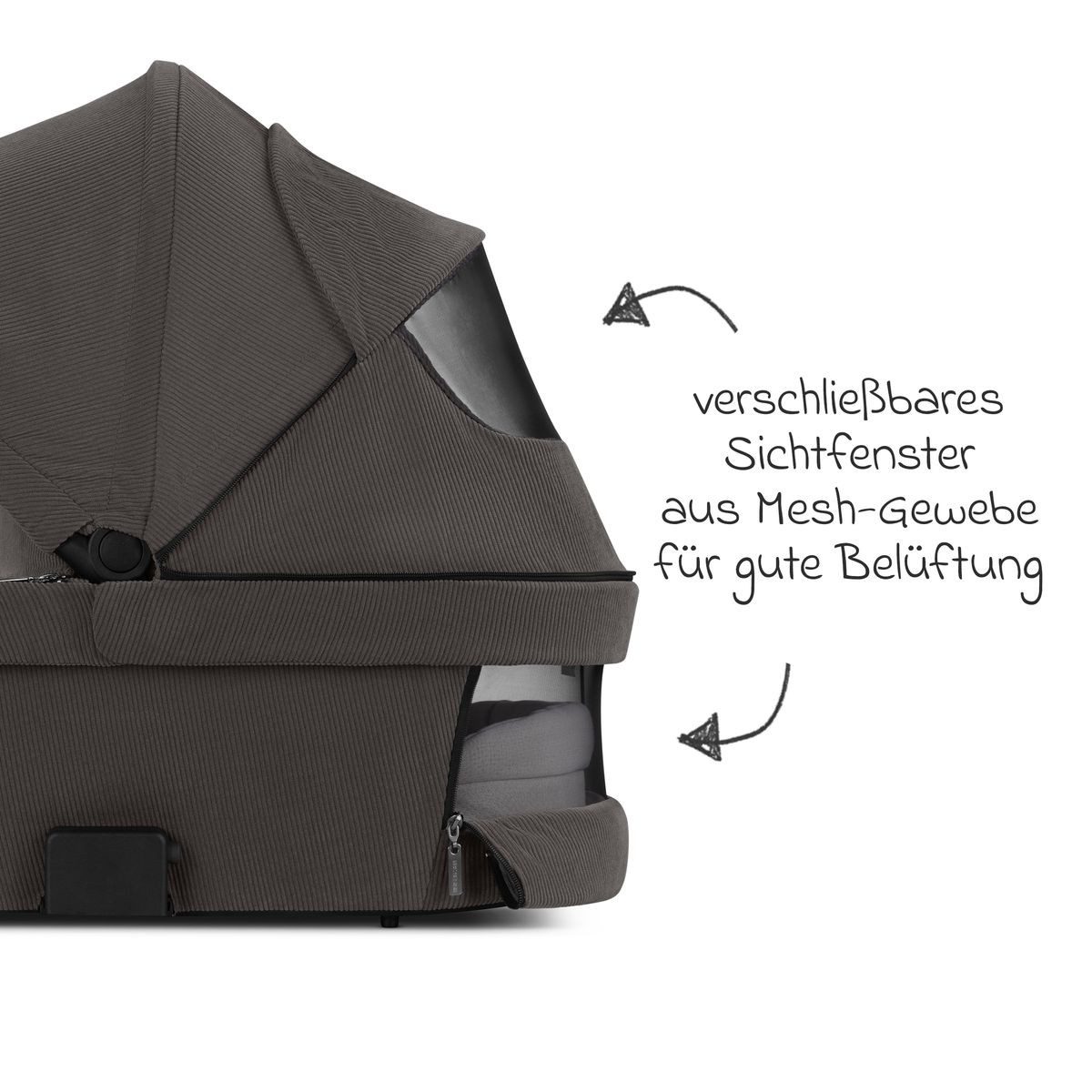 Kombi-Kinderwagen Samba 2 - Almond