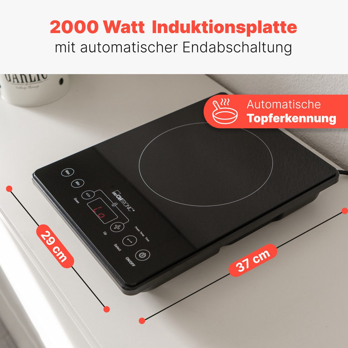 Einzel-Induktionskochplatte EKI 3569