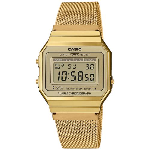 Casio vintage A700WEMG-9AEF dorato giallo