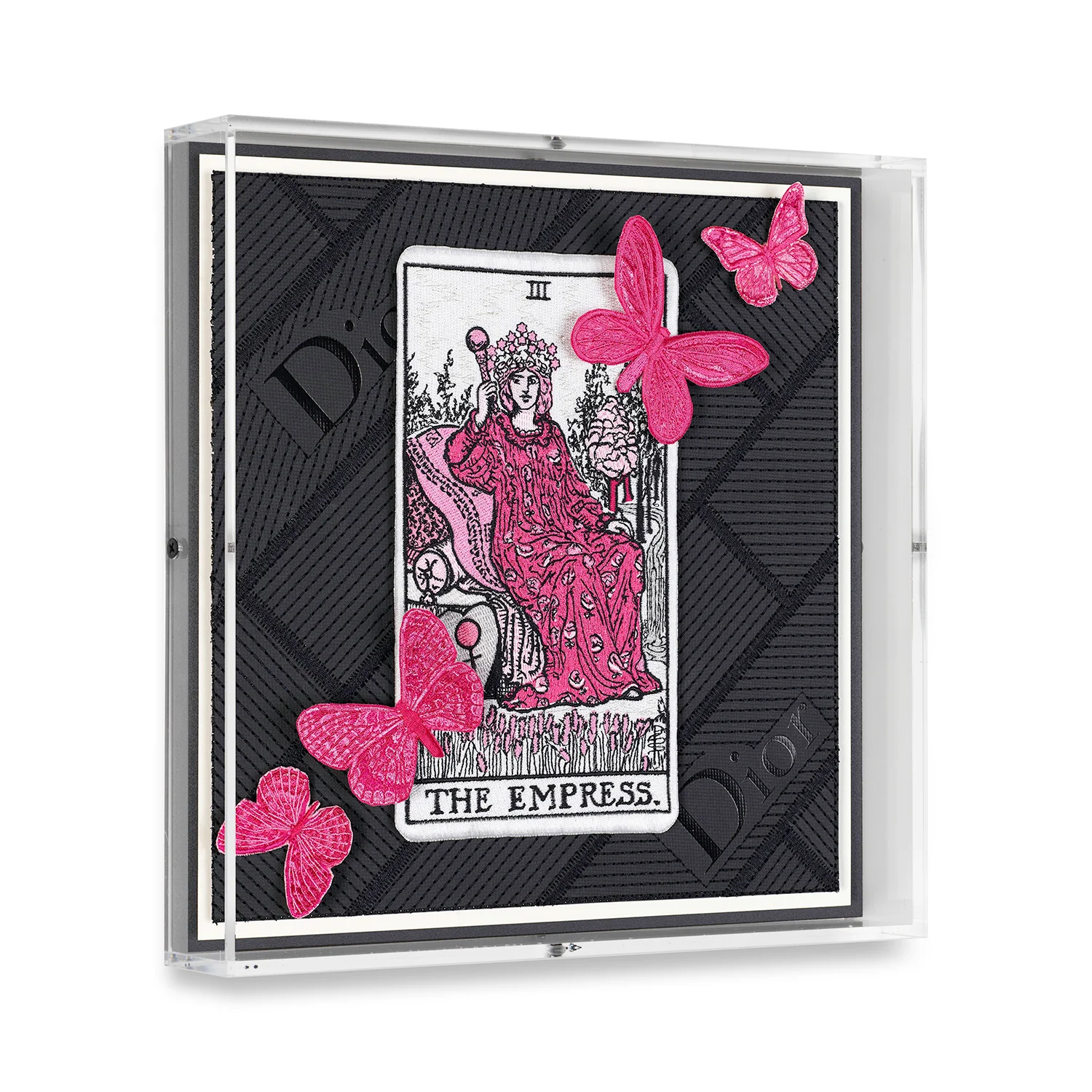 Dior The Empress Tarot Card by Stephen Wilson (12x12x2