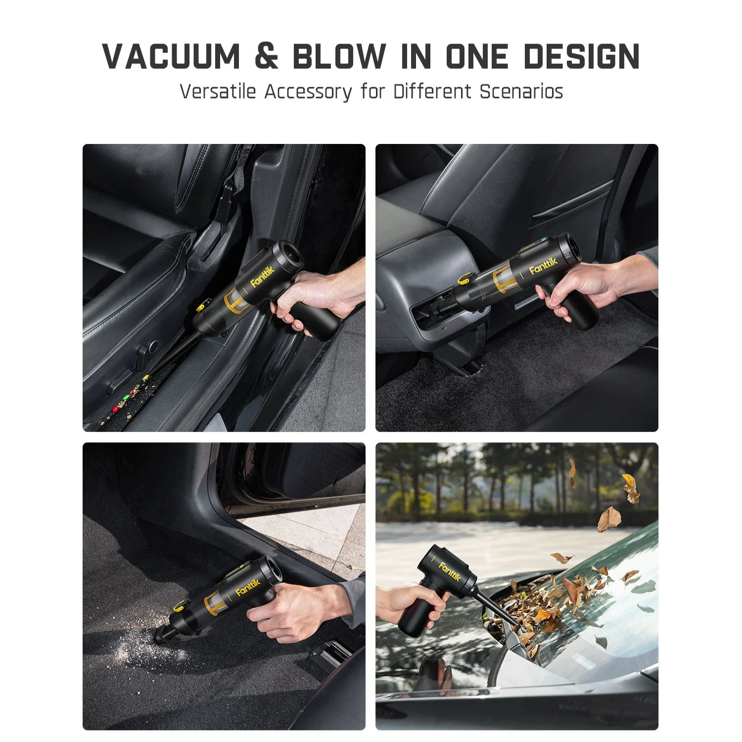 Fanttik Slim V10 Mix Car Vacuum RobustClean&reg;