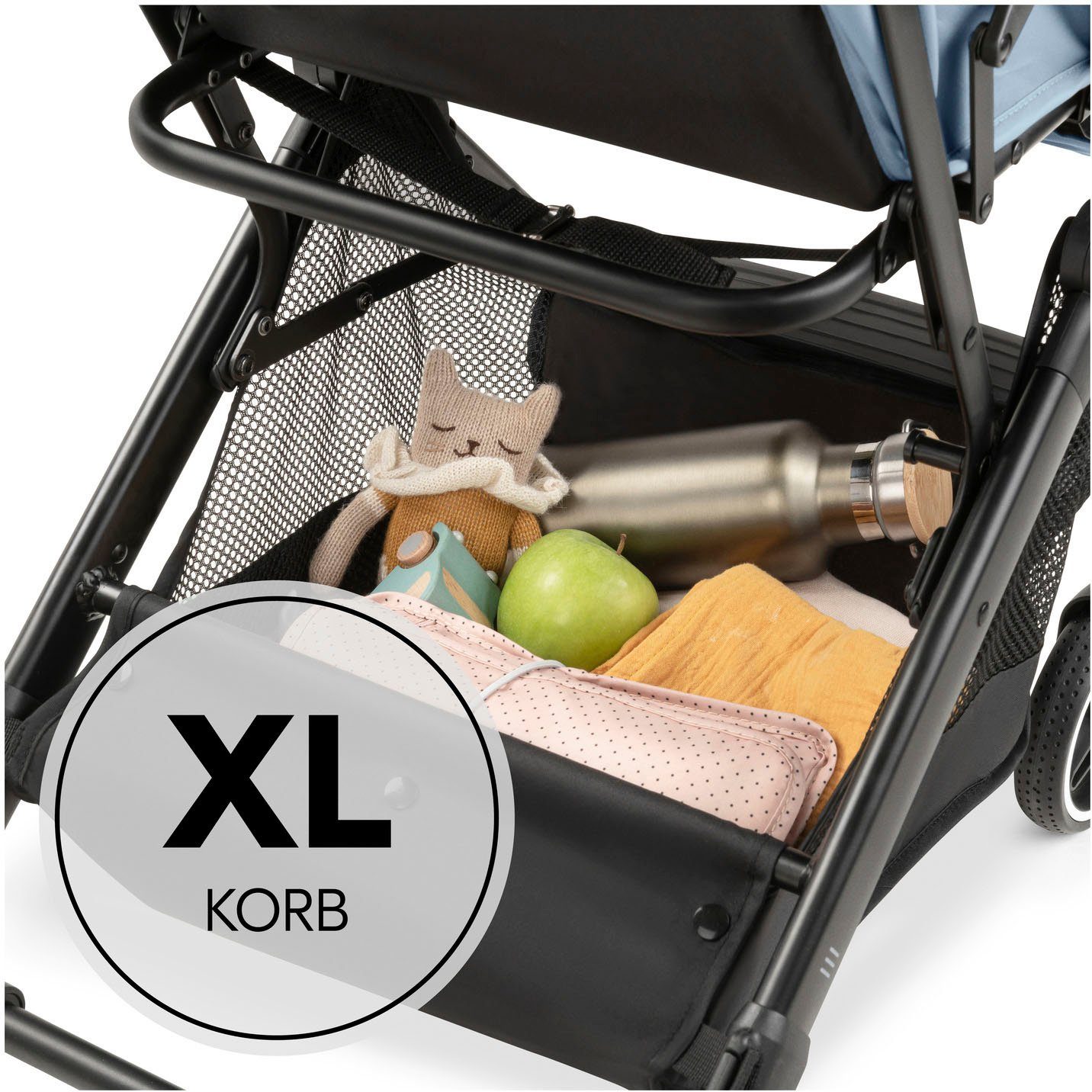 Kinder-Buggy Travel N Care Plus, Dusty Blue