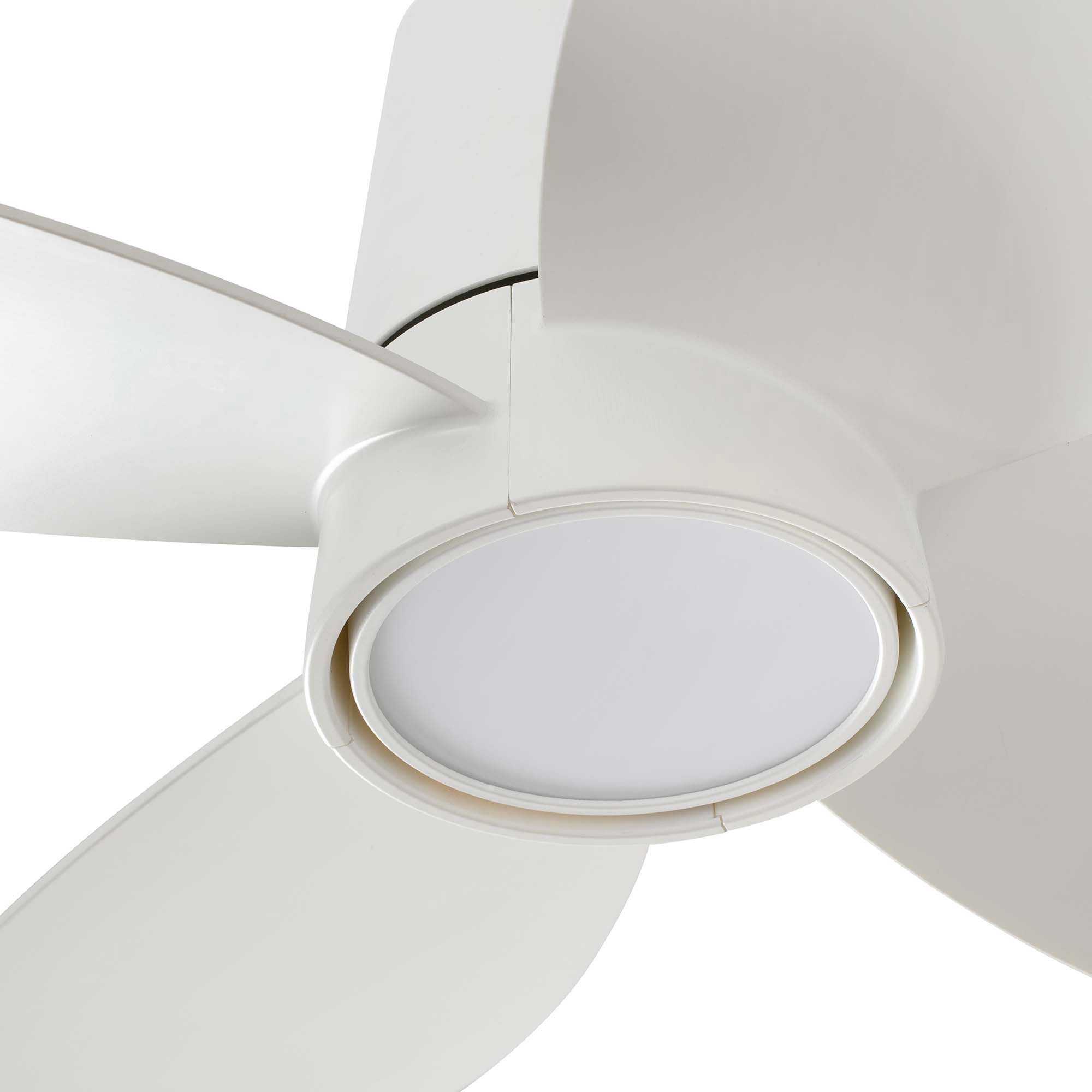Deckenventilator DC Deckenventilator Klover 80 cm mit LED & Fernbedienung
