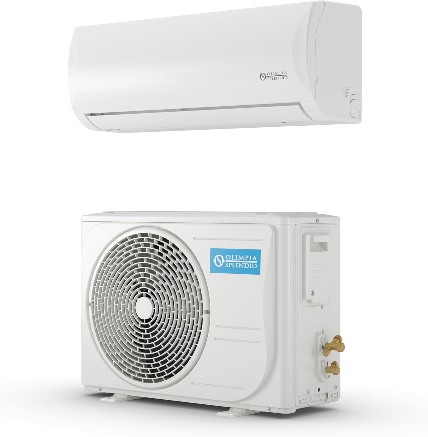 Olimpia Splendid, Mystral S1 E 12 Air Conditioning 12000 BTU / h Monosplit Inverter, Gas R32, Class A++, Cooling Function, Heating, Dehumidification and Ventilation, Integrated Wifi