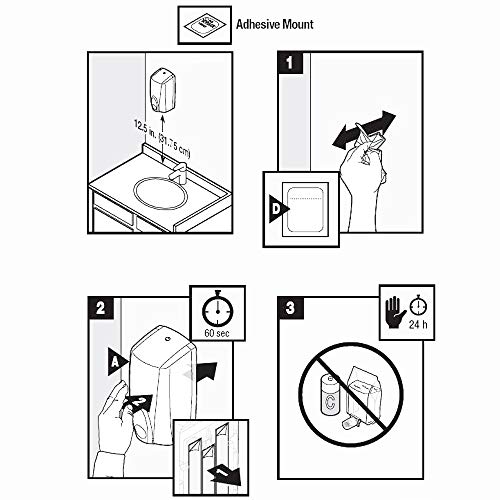 Rubbermaid Commercial Products Auto Dispenser per Sapone in Schiuma, 1100 ml, Bianco/Grigio, 1 : Amazon.it: Casa e cucina