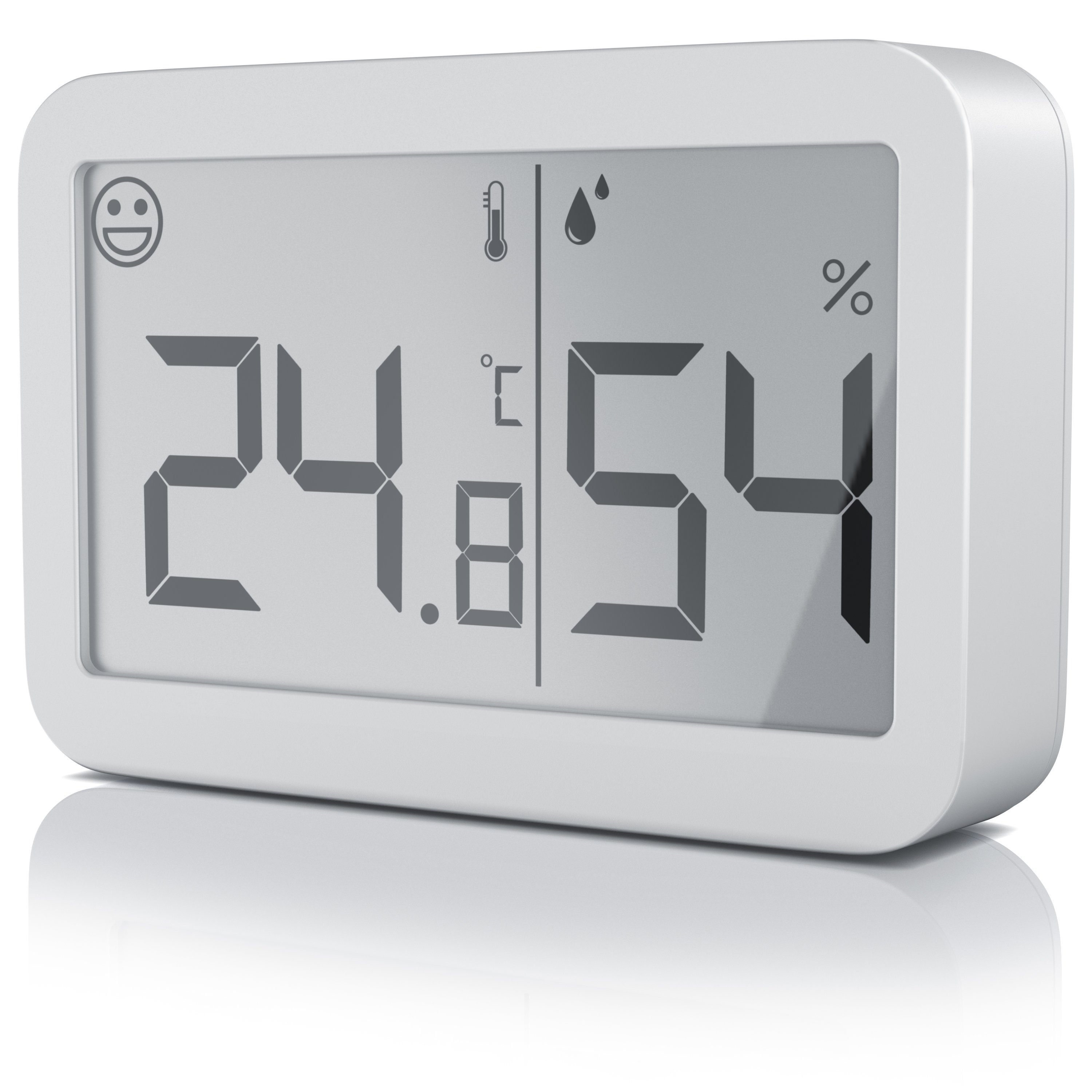 Innenwetterstation Thermometer Hygrometer, Temperatur und Luftfeuchtigkeit Messgerät